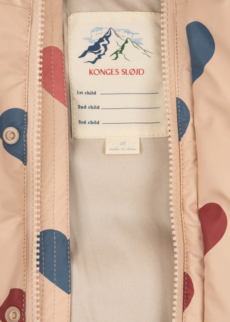 ACE WATERPROOF PUFFER JACKET - bon coeur coloré
