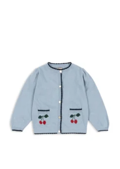 ALEXA CARDIGAN - blue fog