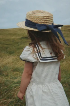 ALLIE SAILOR KJOLE - bleu stripe
