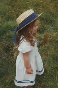 ALLIE SAILOR KJOLE - bleu stripe