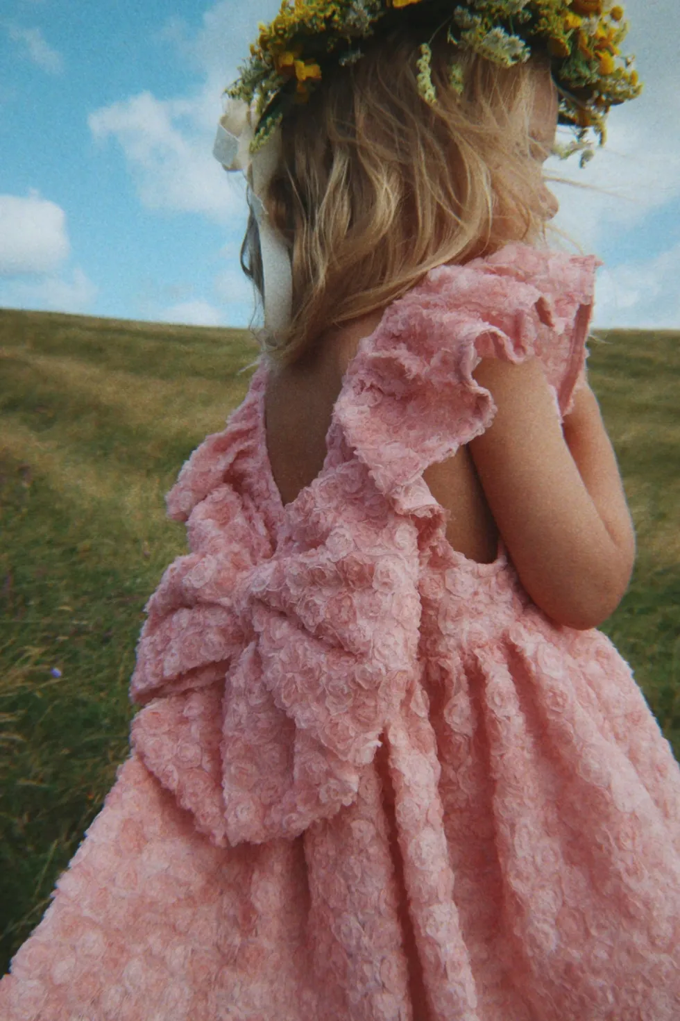 ALLY BLOMSTERKJOLE - veiled rose