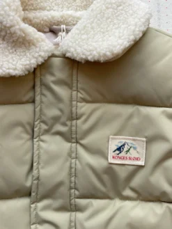 ALPI JAKKE MED KRAVE - pale olive green