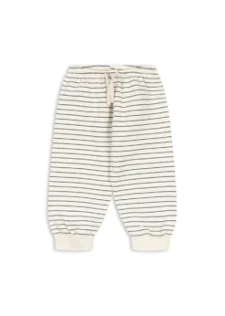 AMIO JOGGINGBUKSER - cilantro stripe