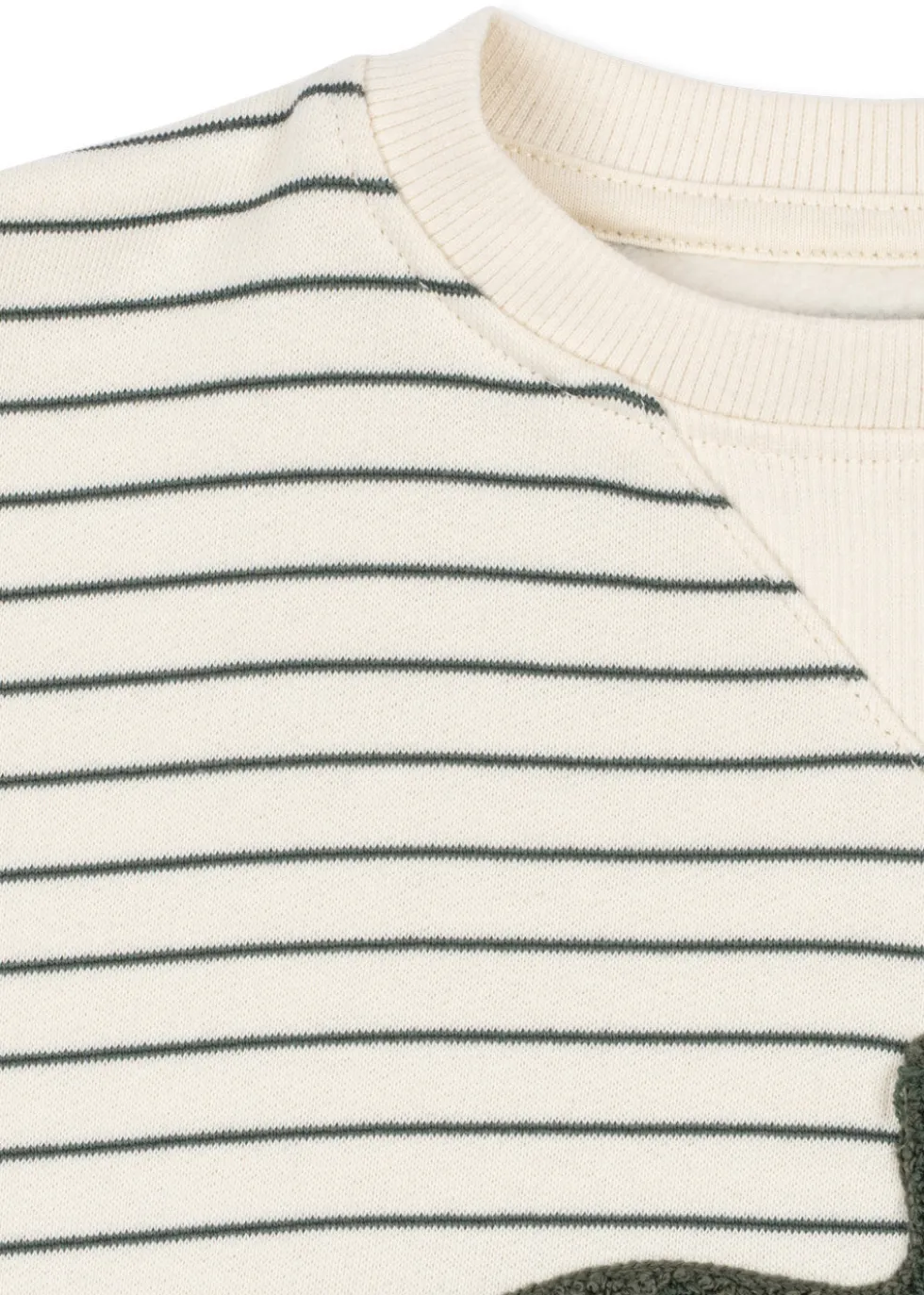 AMIO SWEATSHIRT - cilantro stripe