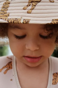 ASNOU BUCKET HAT - tiger