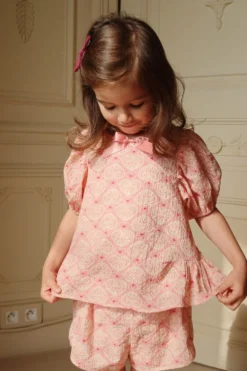 Ava shorts - lacy pink