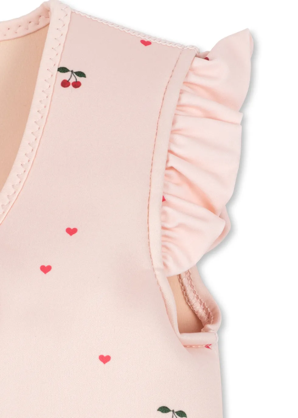 AVERY SWIM VEST - cherry coeur rose