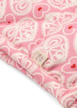 Babytæppe - lacy pink