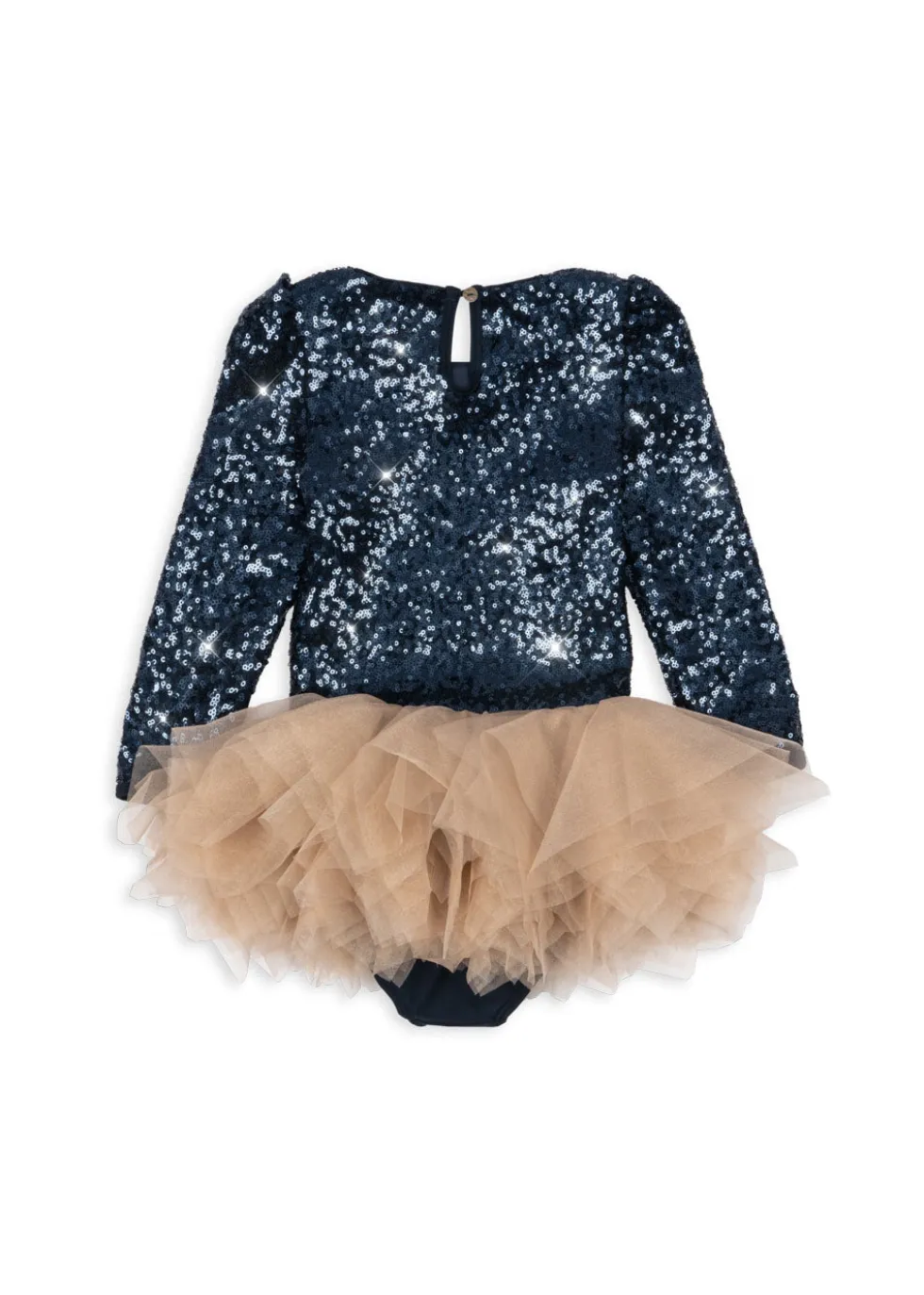 BALLERINA GLITTER Kjole - dark navy