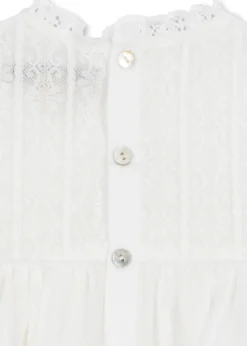 BAMBINA DRESS - optic white