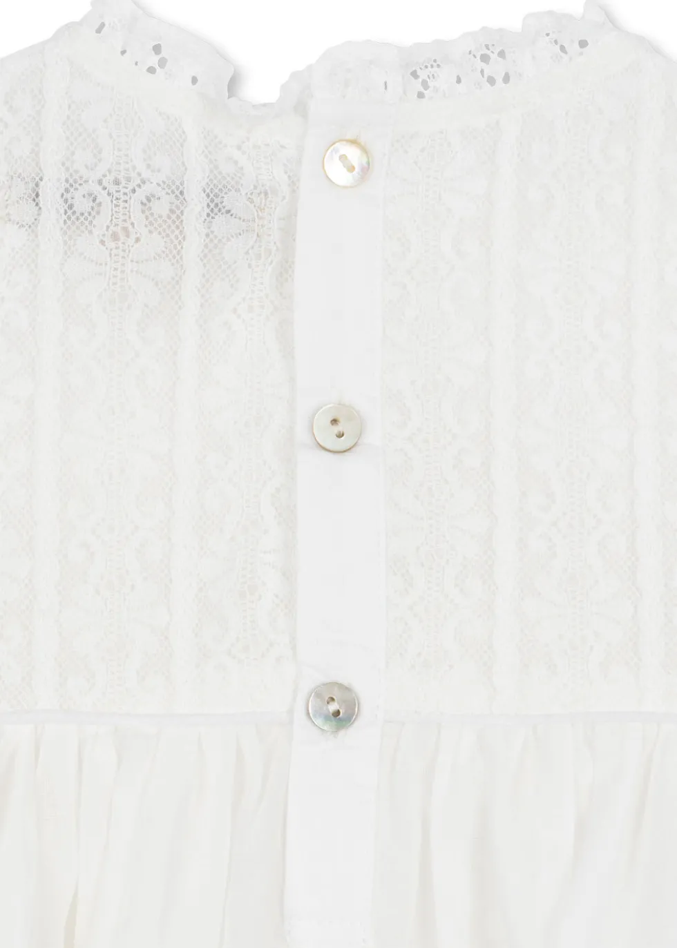 BAMBINA DRESS - optic white