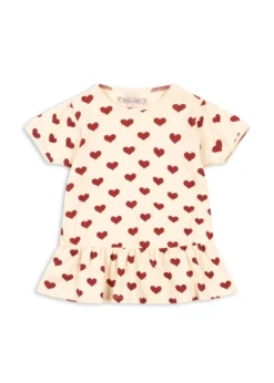 BASIC FLÆSE T SHIRT - amour rouge