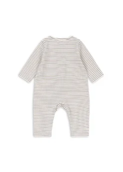 Basic Heldragt med Lynlås - stripe como