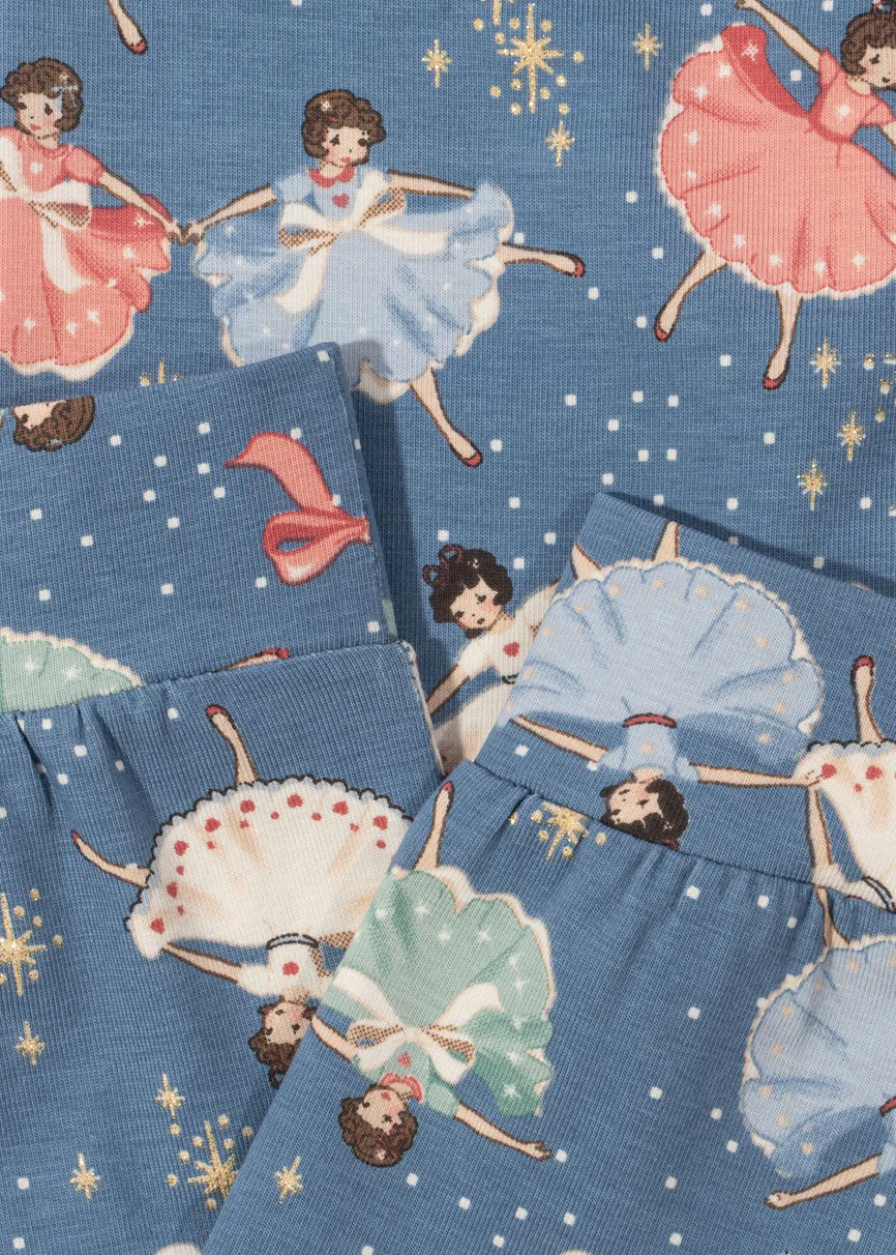BASIC jule pyjamas - snow bow ballerina