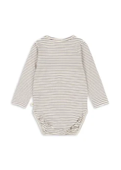 Basic Langærmet Body - stripe como
