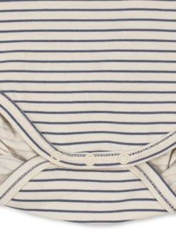 Basic Langærmet Body Til Nyfødt - stripe como