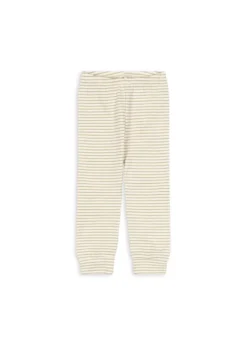 basic leggings - tea stripe