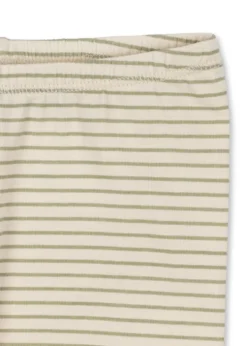 basic leggings - tea stripe