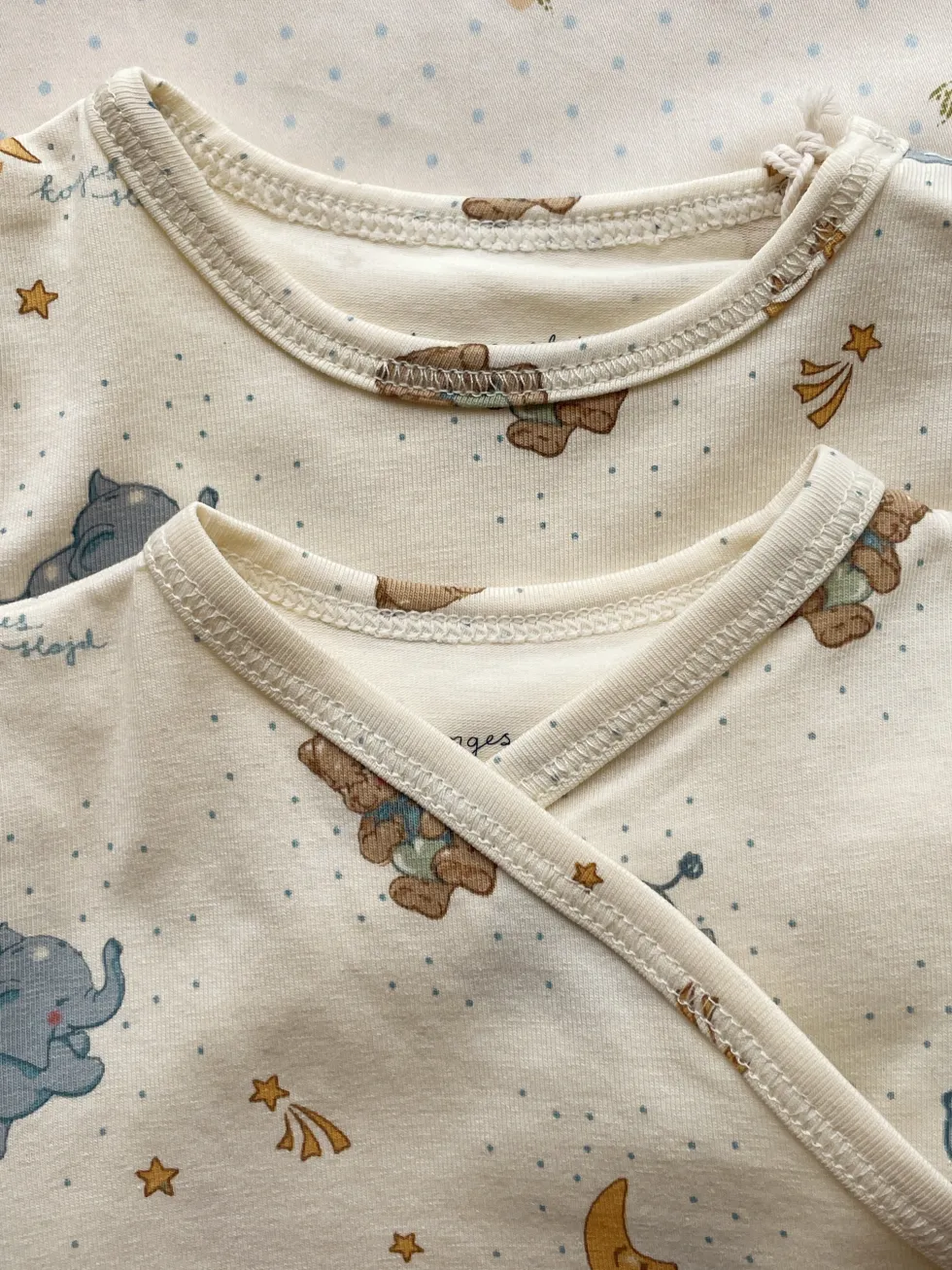 BASIC LONG SLEEVE NEWBORN BODY - cucciolo