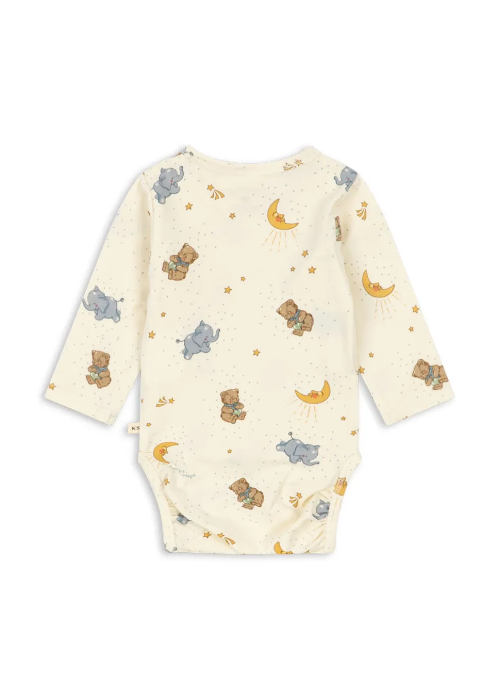 BASIC LONG SLEEVE NEWBORN BODY - cucciolo