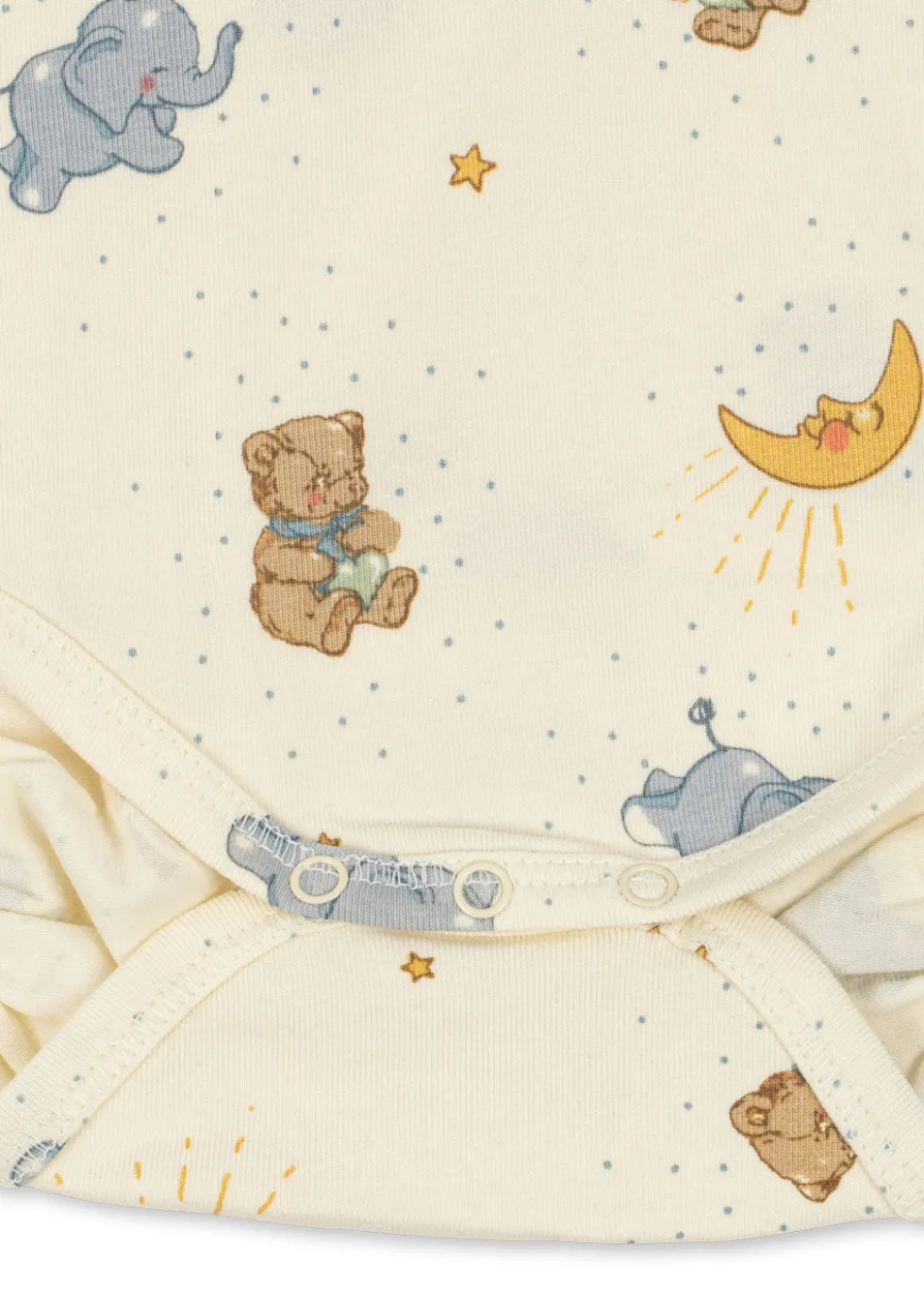 BASIC LONG SLEEVE NEWBORN BODY - cucciolo