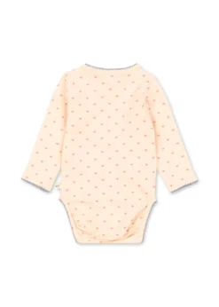 BASIC LONG SLEEVE NEWBORN BODY - teddy coeur