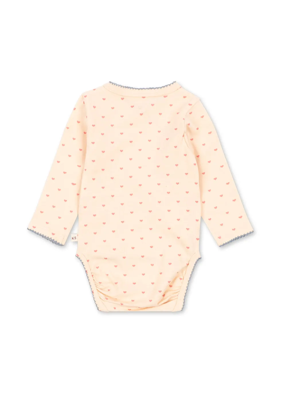 BASIC LONG SLEEVE NEWBORN BODY - teddy coeur