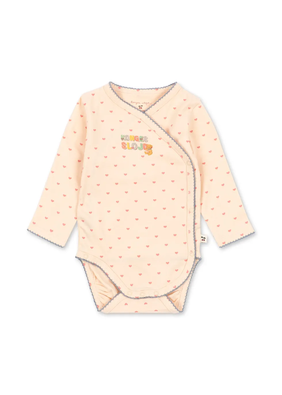BASIC LONG SLEEVE NEWBORN BODY - teddy coeur