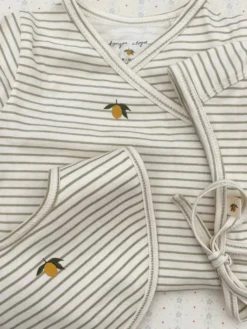 Basic newborn body - tea stripe