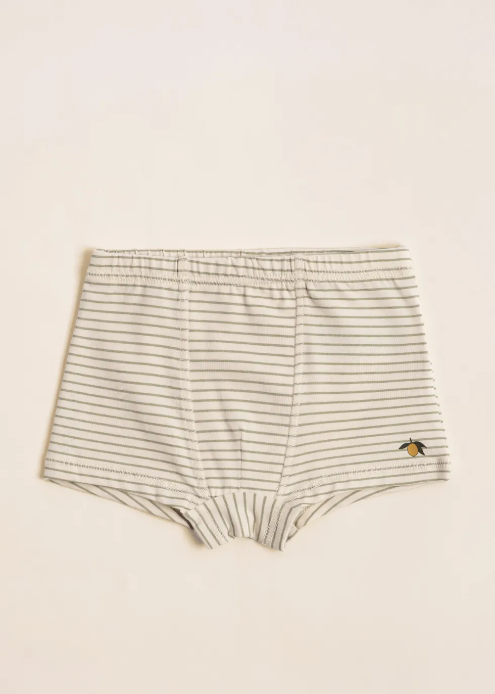 BASIC 2 PACK BOXERS - tea stripe/buttercream