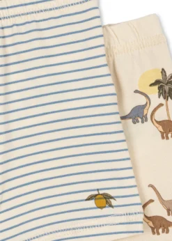 basic 2 pak boxers - kubi/stripe bluie