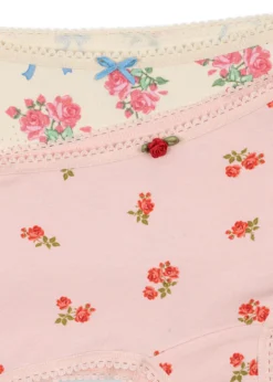 basic 2 pak hipsters - bella rosita/rosa pink