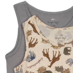 Basic 2 Pak Tanktop - elefantastic/sleet
