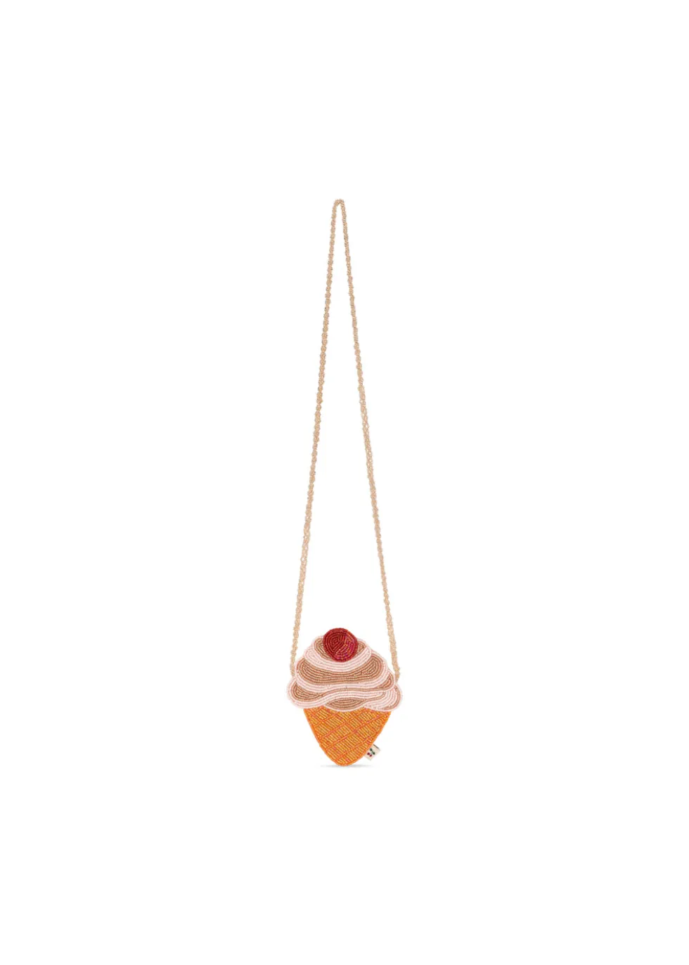 BEADED ICE CREAM SHOULDER BAG - multi