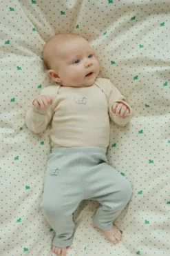 BELLINI DUE BABY BEDDING GOTS - lago verde