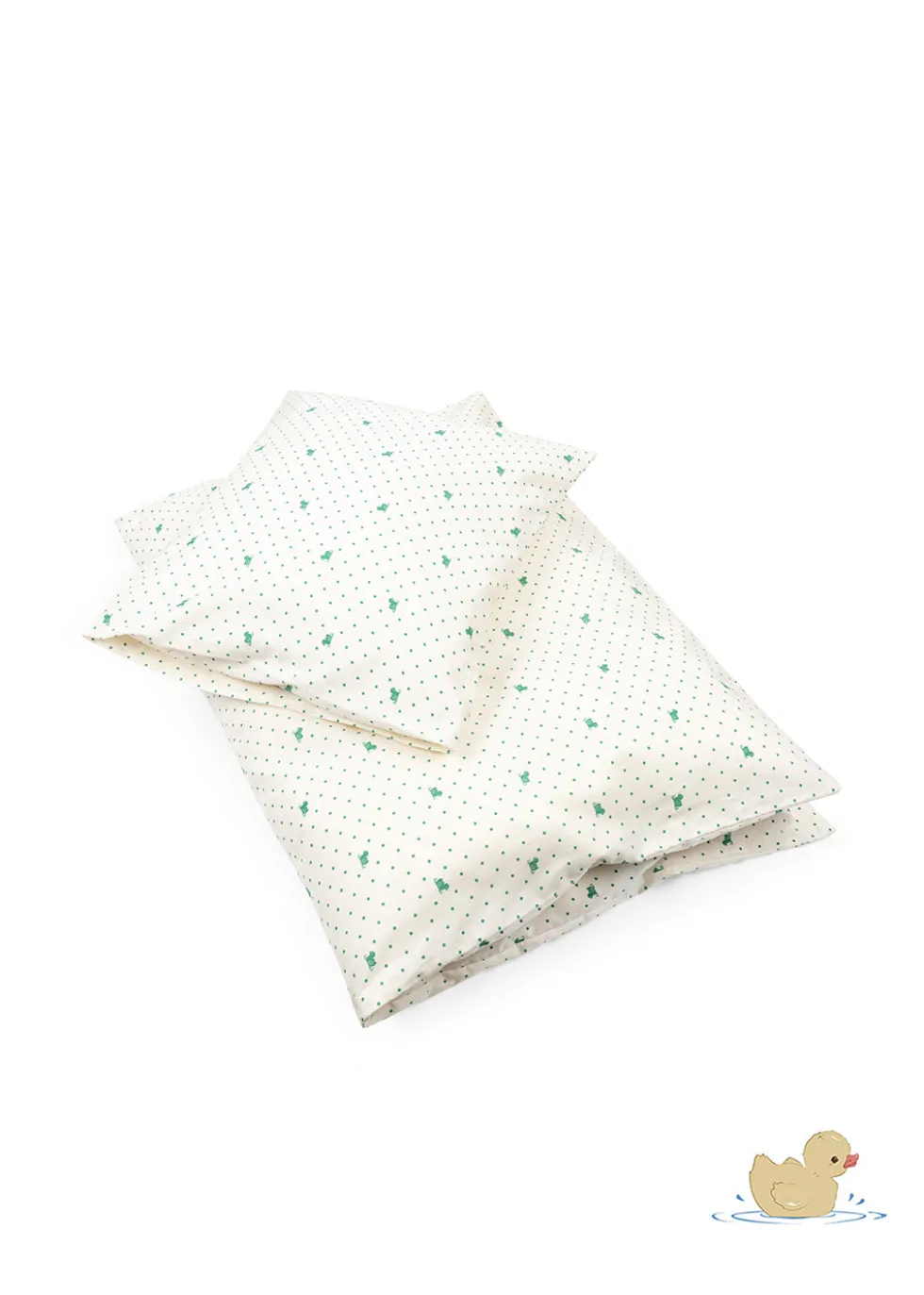 BELLINI DUE BABY BEDDING GOTS - lago verde