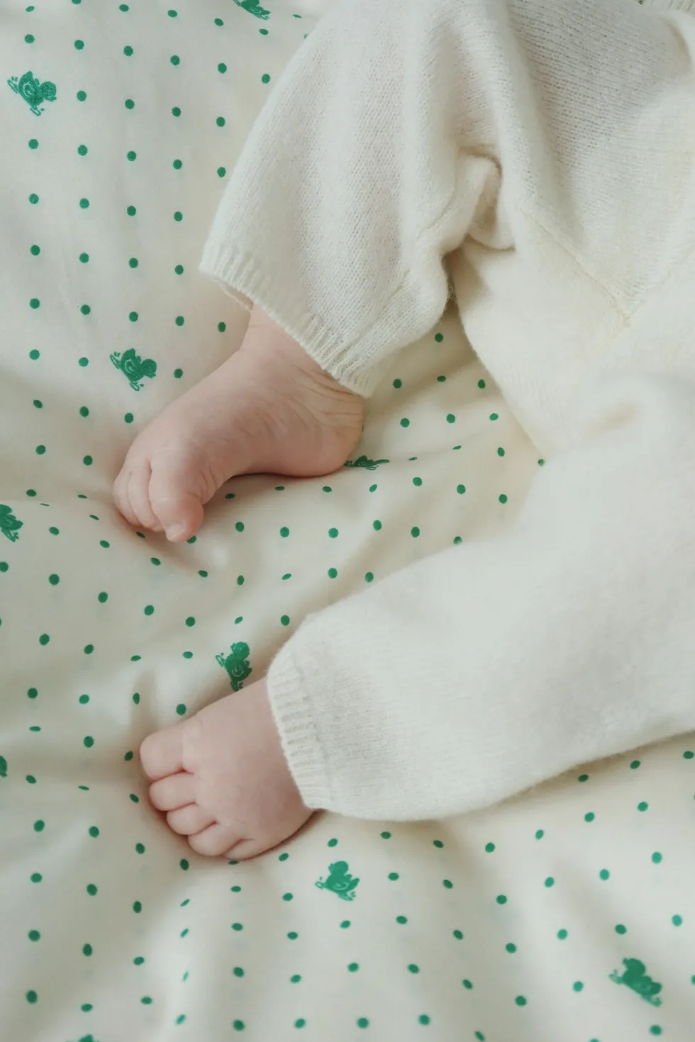 BELLINI DUE BABY BEDDING GOTS - lago verde