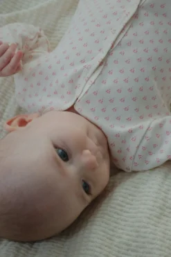 Bello newborn sæt - punto rosa