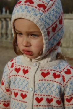 BELOU CARDIGAN - heart