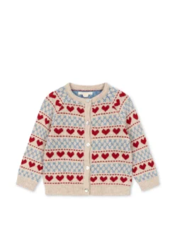 BELOU CARDIGAN - heart