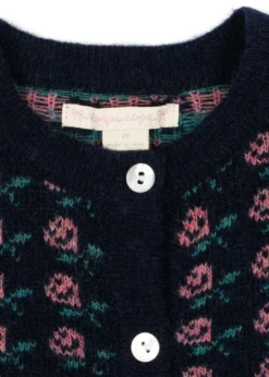 BELOU CARDIGAN - rose