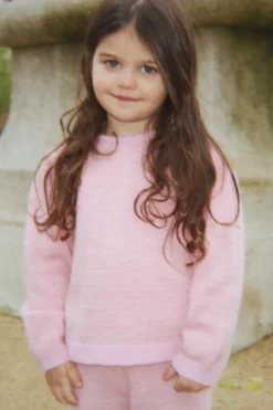 BERLE PUFF SWEATER - purple/pink dolphin