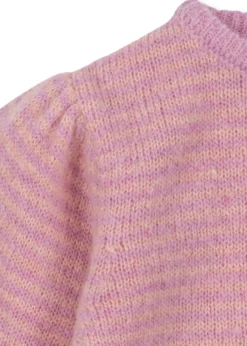 BERLE PUFF SWEATER - purple/pink dolphin