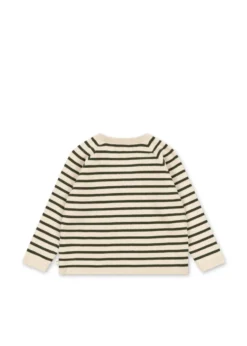 BUMA KNIT SWEATER - stripe verti