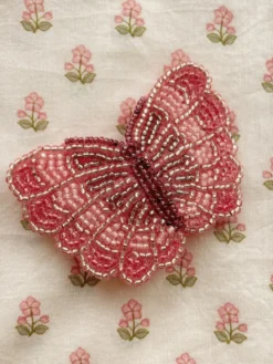 BUTTERFLY BEADED HÅRKLIPS - butterfly