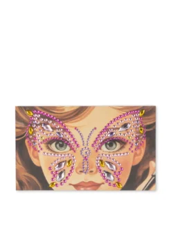 butterfly face jewels - multi