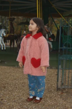 CALIN COAT - mellow rose