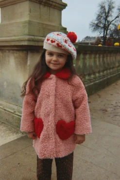 CALIN COAT - mellow rose