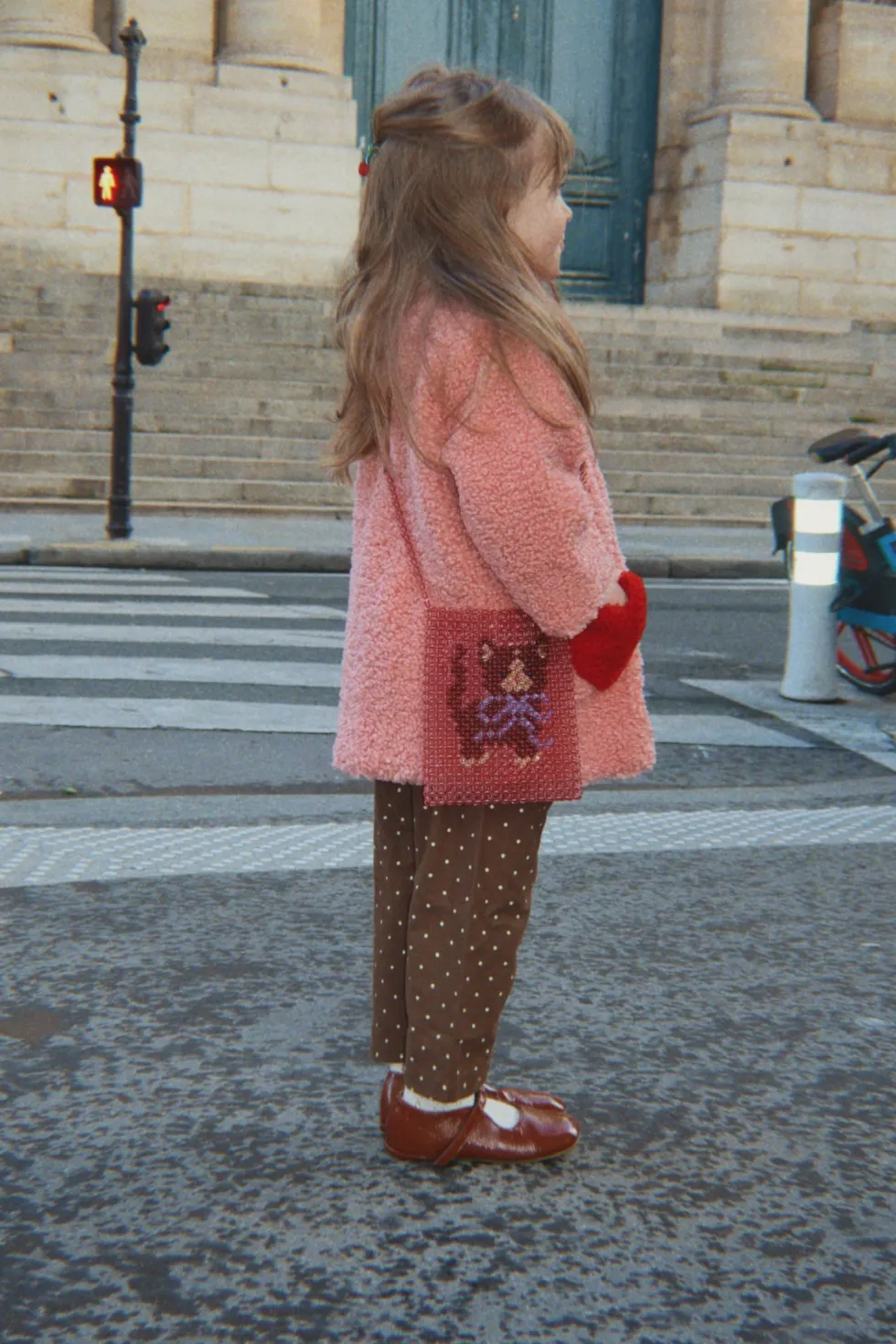 CALIN COAT - mellow rose