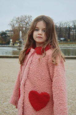 CALIN COAT - mellow rose